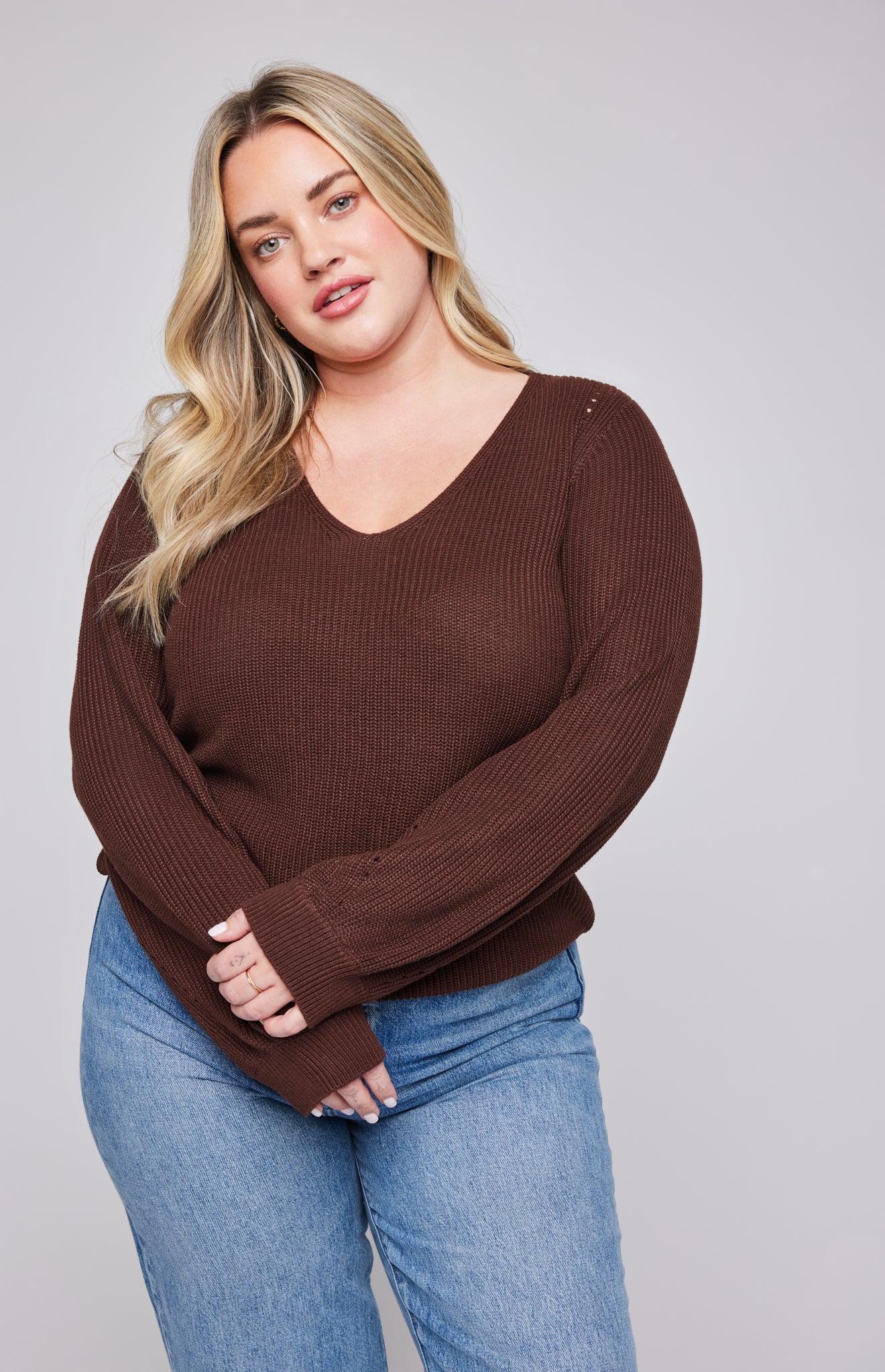 Gentle Fawn- Hailey Pullover Sweater- Espresso