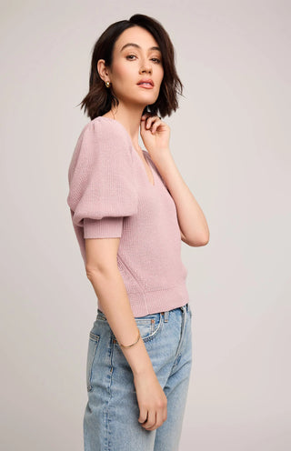 Phoebe Pullover Sweater-Pink