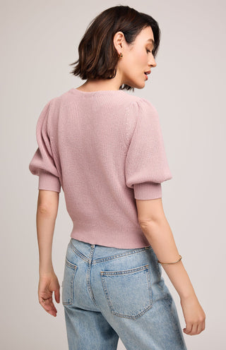 Phoebe Pullover Sweater-Pink