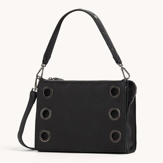Montana Clutch Large- Black Laguno/Gunmetal