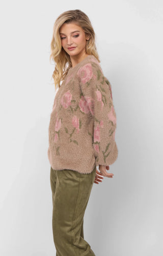 Camila Jacquard Pullover