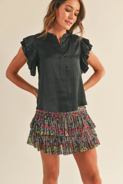 Audrey Blouse- Black