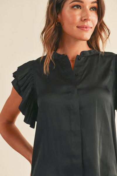 Audrey Blouse- Black