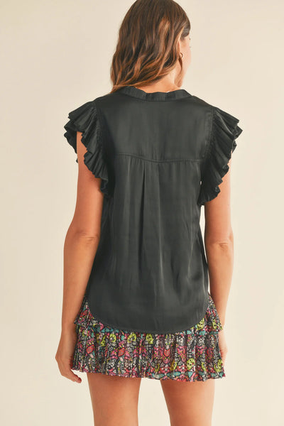 Audrey Blouse- Black