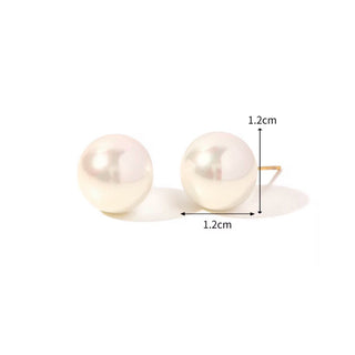 Coco Pearl Stud Earrings - 3 sizes