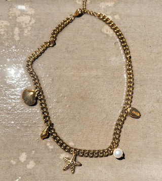 Ocean Floor Charm Necklace