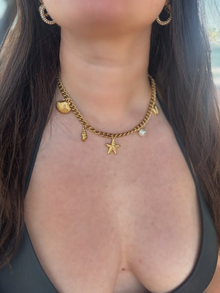Ocean Floor Charm Necklace