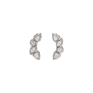 Ivy Free Form Crystal Studs