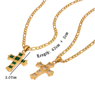 Imperial Cross Necklace