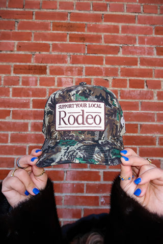 The Happiest Support your Local Rodeo Hat