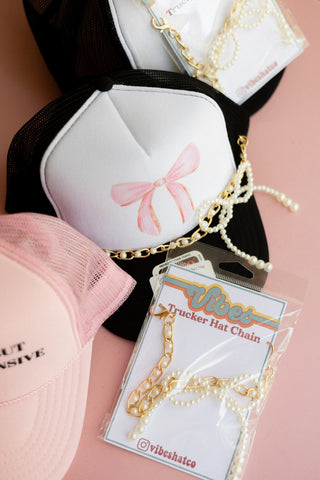 Coquette Bow Trucker Hat