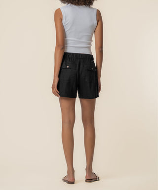 Kut From The Kloth Katana Linen Drawstring Short