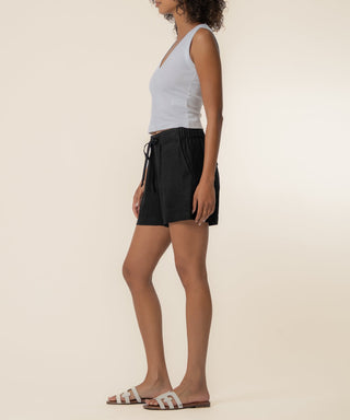 Kut From The Kloth Katana Linen Drawstring Short