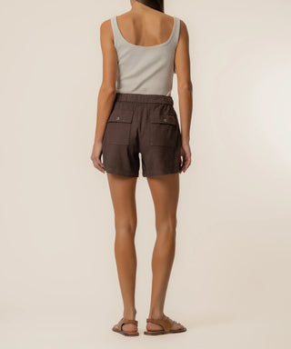Katana Linen Drawstring Short
