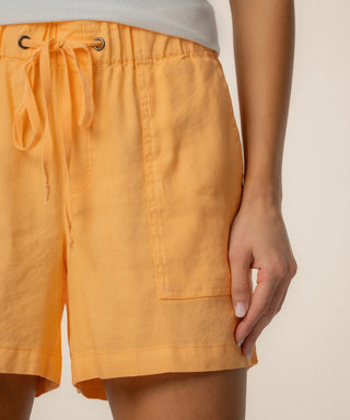 Katana Linen Drawstring Short