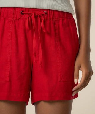 Katana Linen Drawstring Short