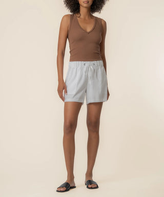 Kut From The Kloth Katana Linen Drawstring Short