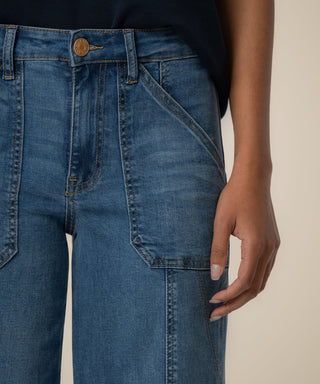 Kut From The Kloth Jodi High Rise Wide Straight Leg, Long Seam