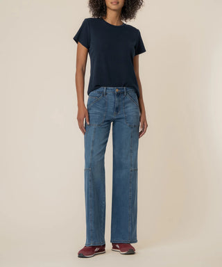 Kut From The Kloth Jodi High Rise Wide Straight Leg, Long Seam