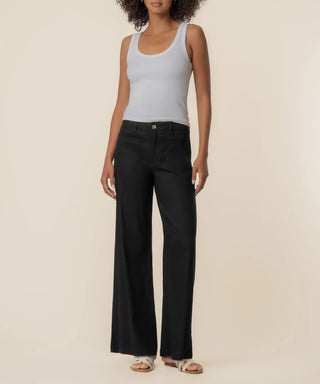 Meg Linen High Rise Wide Leg