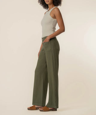 Meg Linen High Rise Wide Leg