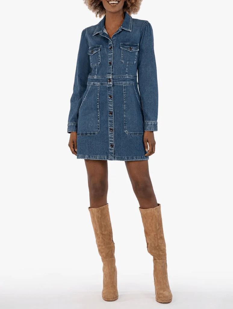 Kut From The Kloth-Priscilla Denim Dress