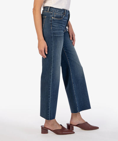 Kut From The Kloth-Meg High Rise Fab Ab Wide Leg (Yielded)