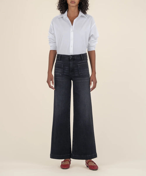 Kut From The Kloth- Meg High Rise Wide Leg