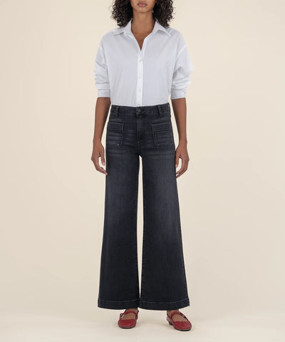 Kut From The Kloth- Meg High Rise Wide Leg