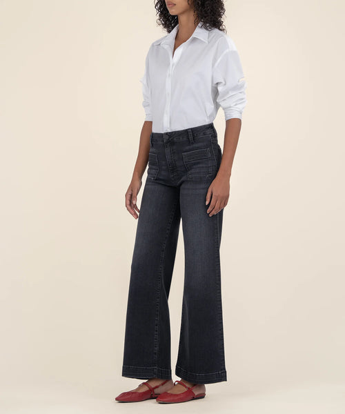 Kut From The Kloth- Meg High Rise Wide Leg