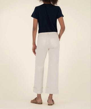 Meg High Rise Wide Legs- Candle