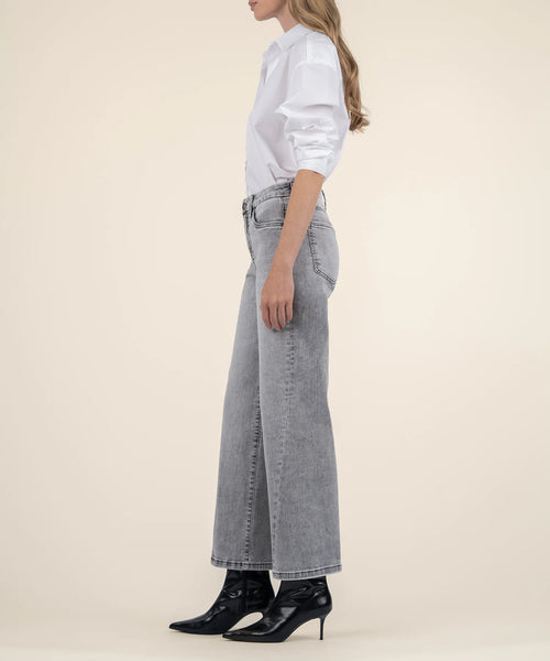 Meg High Rise Wide Leg-Stride W/Grey Base Wash