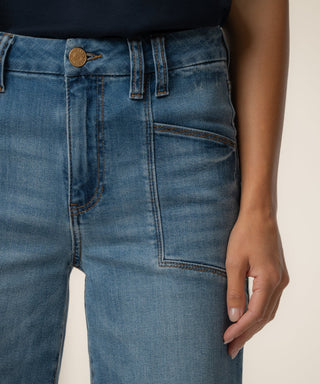 Meg High Rise Wide Leg- Adorably