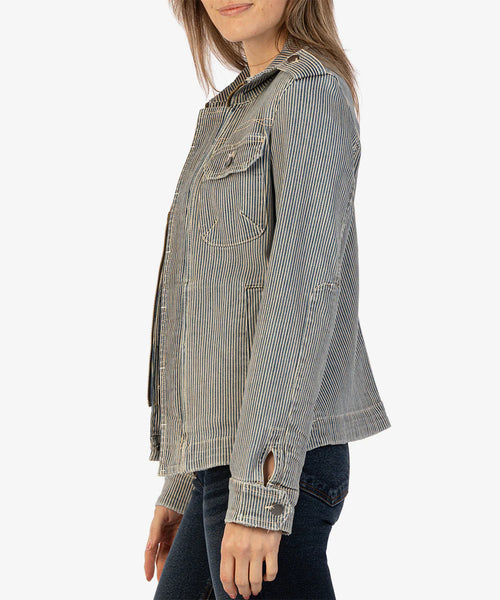 Kut From The Kloth- Amanda Stripe Jacket