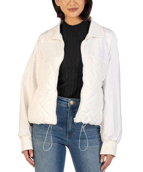 Kut from the Kloth The Adley Mixed Media Jacket