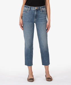 Kut From The Kloth- Rachael HIgh Rise Fab Ab Mom Jeans- Exalted Wash