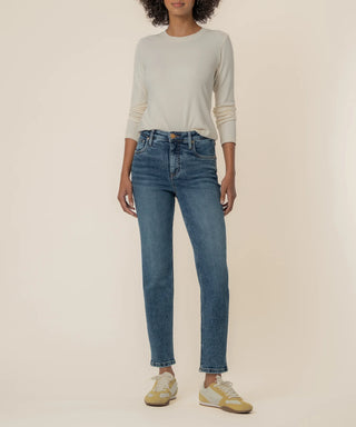 Kut From The Kloth Rachael High Rise Mom Jean in Radiant