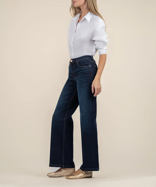 Jean High Rise Wide Leg Long- Fortitude