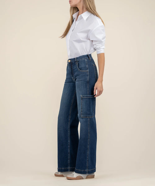 Kut From The Kloth- Jodi High Rise Wide Leg- Balance