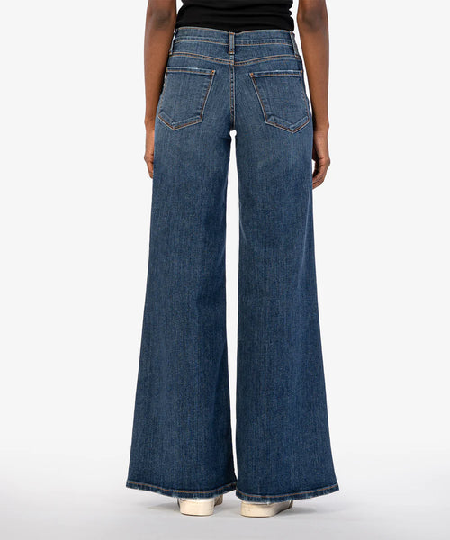 Kut From The Kloth- Margo Mid Rise Wide Leg (Quality Wash)