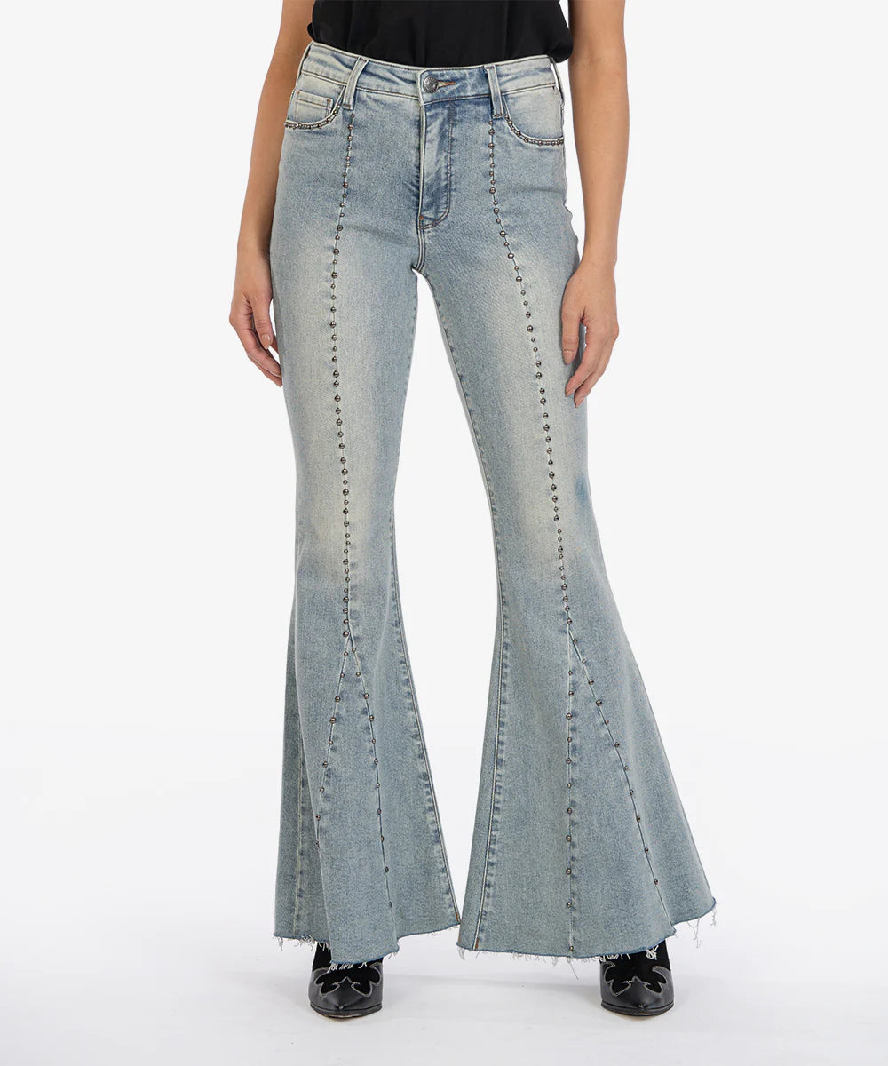 Kut From The Kloth- Stella Fab Ab Studded Flare