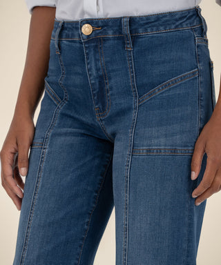 Jean Wide Leg- Align Wash