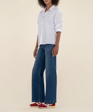 Jean Wide Leg- Align Wash