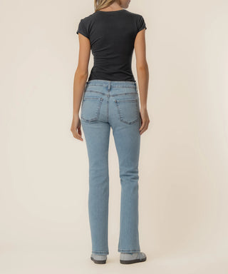 Kelsey High Rise Ankle Flare-Cure