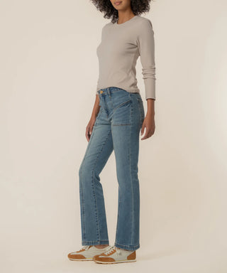 Kur From the Kloth Kelsey High Rise Ankle Flare -ARTICULATED