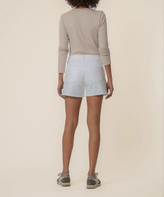 Kut From The Kloth Jane High Rise Short-Optic White