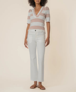 Yona Striped Knit Sweater