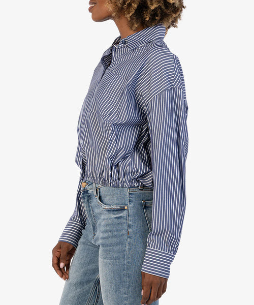 Kut From The Kloth- Presley Crop Button Down