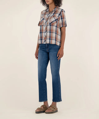 Wynn Woven Plaid Shirt