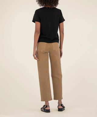 Avi Twist Hem Crew Neck Top